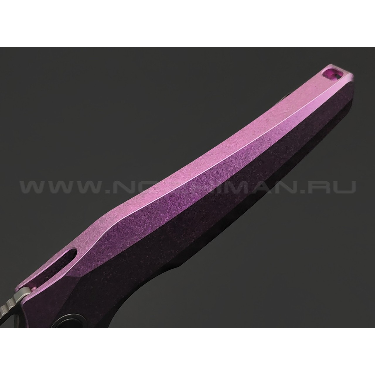 TuoTown складной нож Magpie Limited Edition TMP-MKAP сталь M390, рукоять Crystal titanium purple