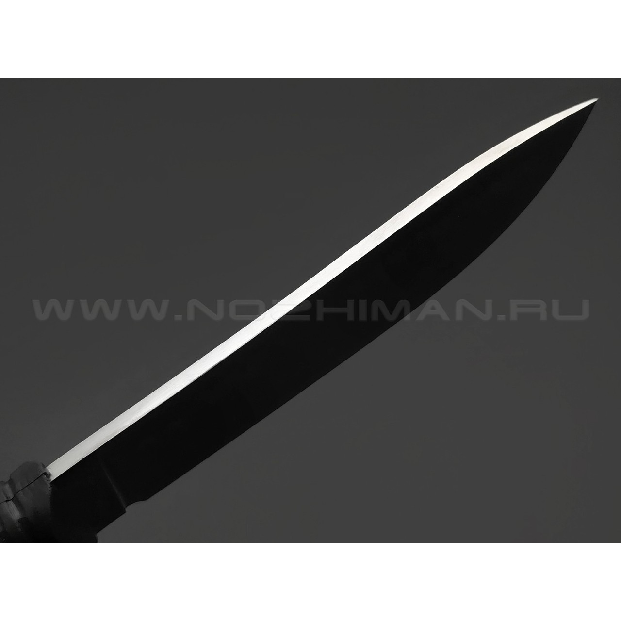 Титов и Солдатова нож №12 "Ротный-2" сталь 95Х18 сатин, рукоять Резина
