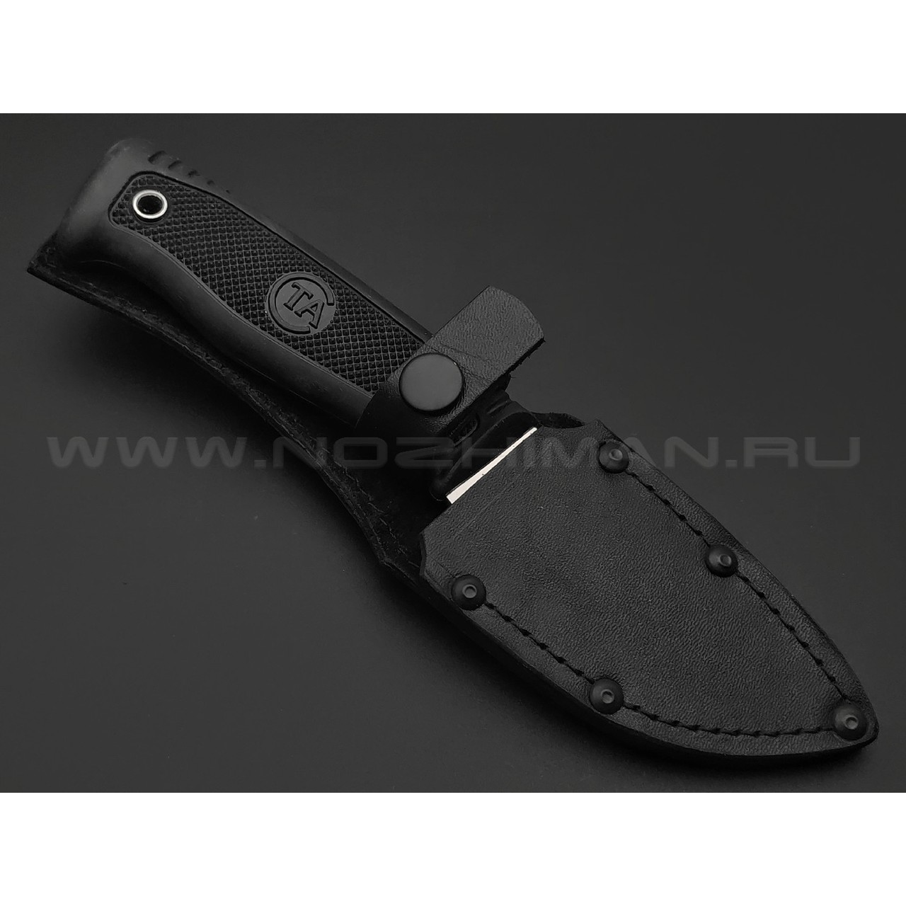 Титов и Солдатова нож №14 "Барсук-3" сталь 95Х18, рукоять Резина-Н