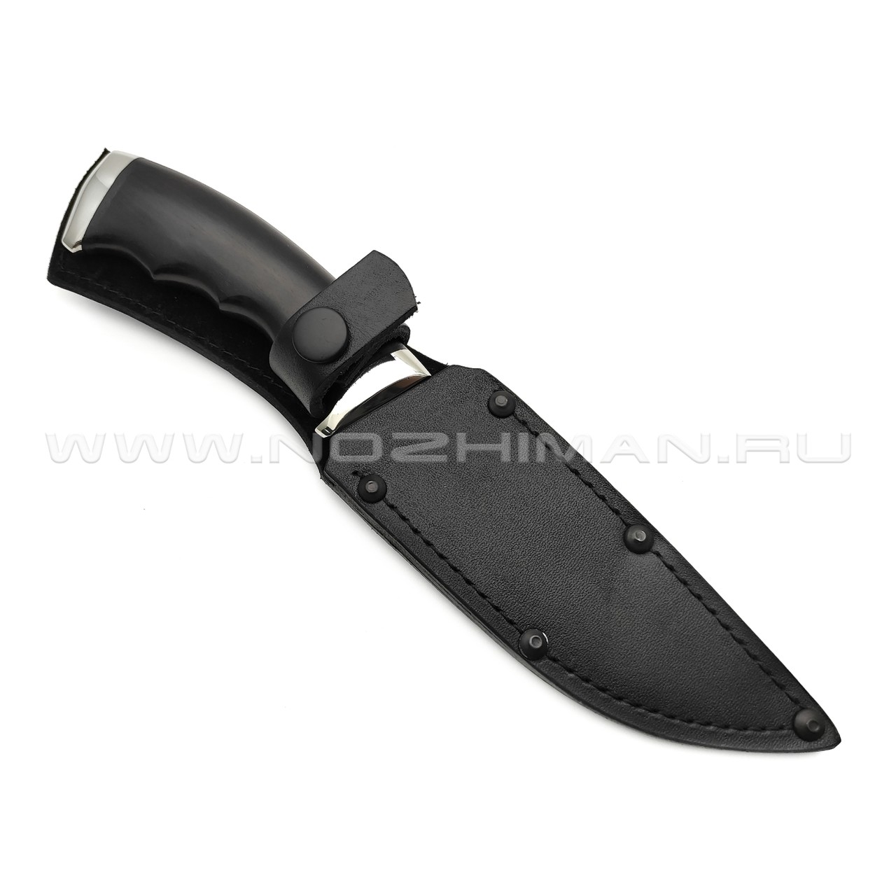 Титов и Солдатова нож Кобра-3 сталь 95Х18, рукоять Граб, мельхиор