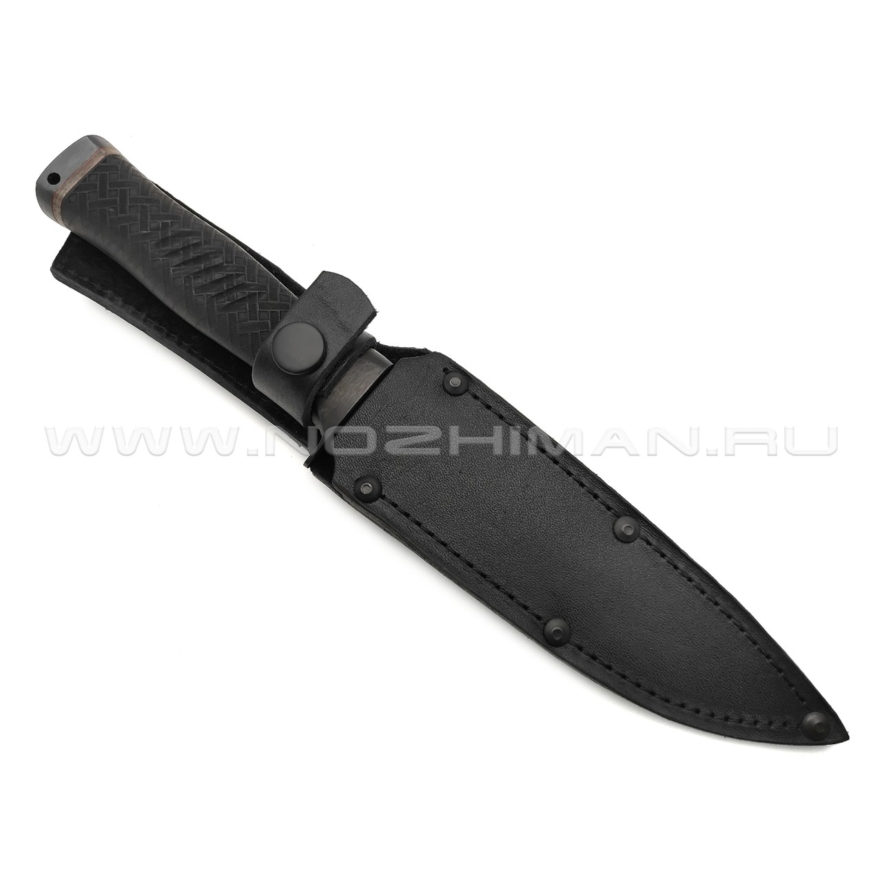 Титов и Солдатова нож Гюрза-УП сталь 65Г, рукоять Резина, сталь
