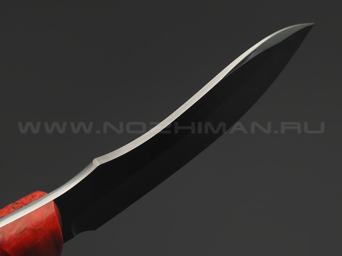 Товарищество Завьялова нож Че-Гевара сталь K340, рукоять Стаб. дерево красное