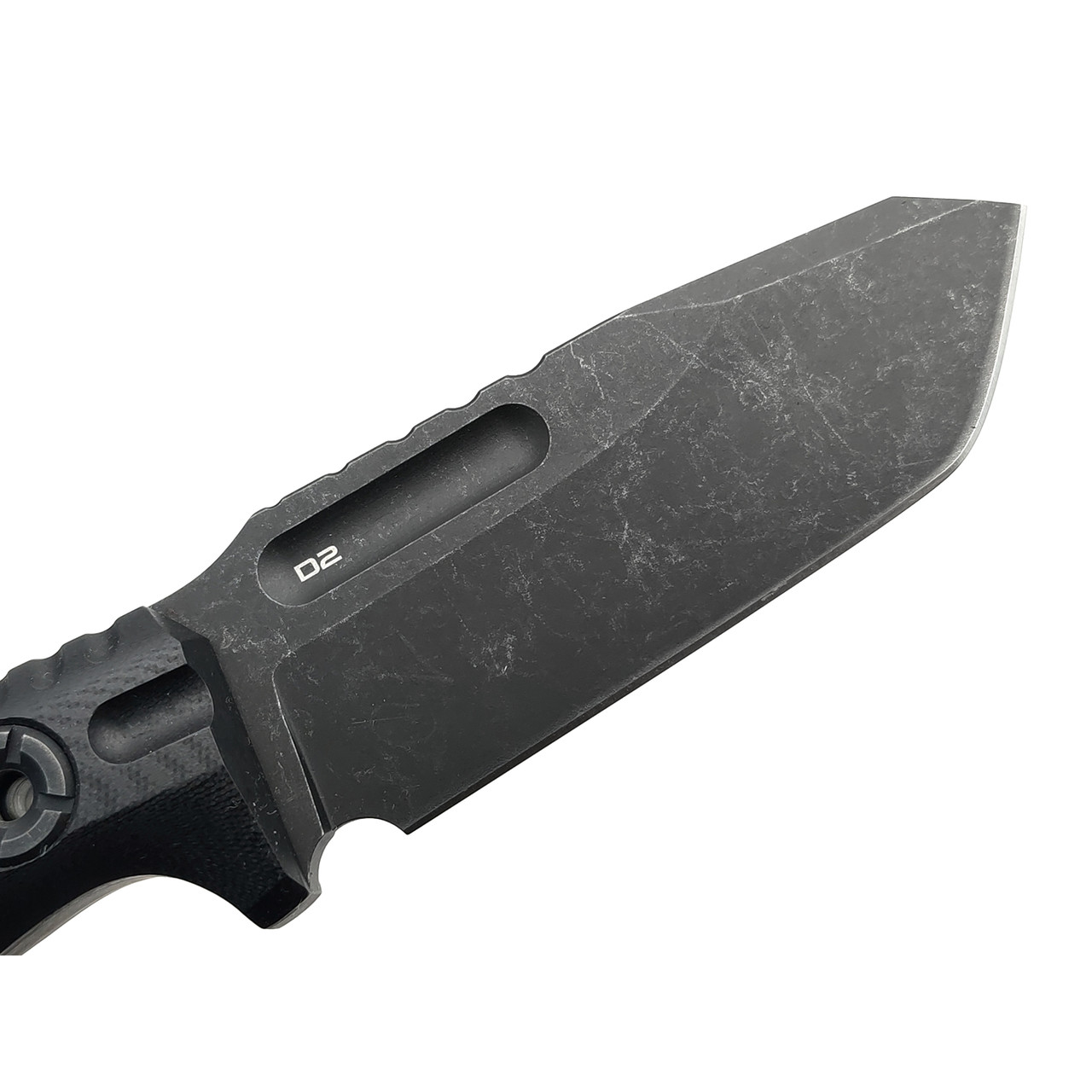 N.C.Custom нож Ultras сталь D2 блэквош, рукоять G10 черный