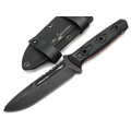 N.C.Custom нож Parachuter сталь Aus-10 блэквош, рукоять G10 Black & Red N.C.Custom нож Parachuter сталь Aus-10 блэквош, рукоять G10 Black & Red