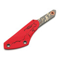 N.C.Custom киридаши KOI сталь Aus-8 стоунвош, kydex red N.C.Custom киридаши KOI сталь Aus-8 стоунвош, kydex red