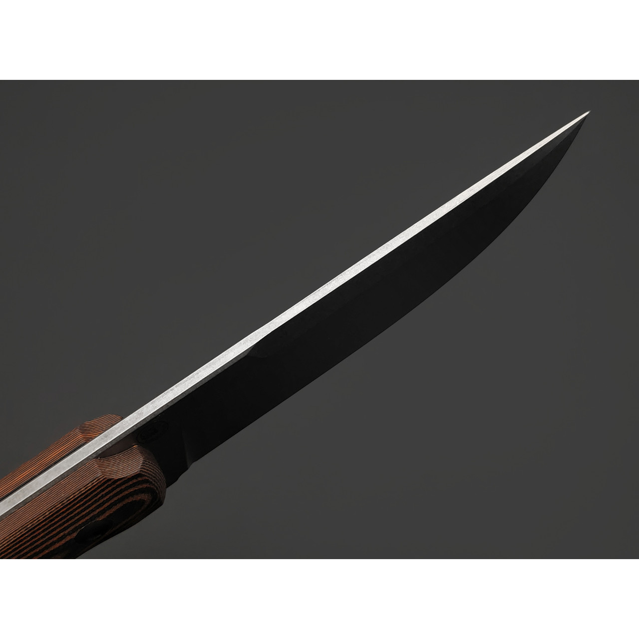 Eagle Knives нож Fisher 2 сталь Aus10Co стоунвош, рукоять G10 black & orange, ножны Kydex