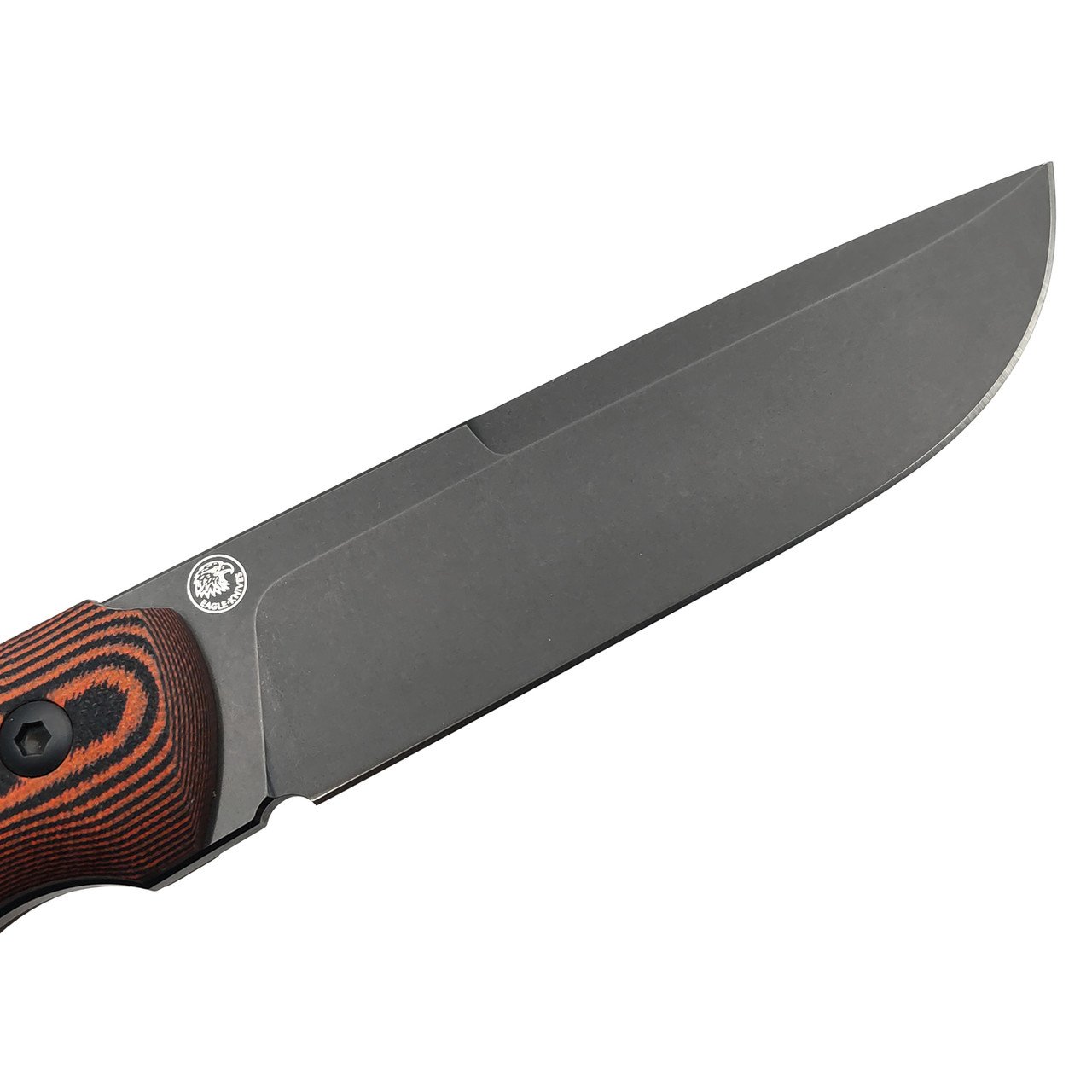 Eagle Knives нож Fisher 1 сталь Aus10Co black, рукоять G10 black & red, ножны Kydex