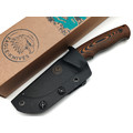 Eagle Knives нож Forester 1 сталь Aus10Co black, рукоять G10 black & orange, ножны Kydex