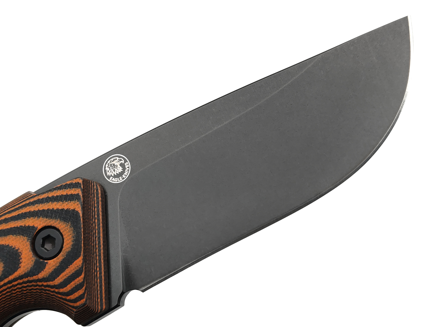 Eagle Knives нож Forester 1 сталь Aus10Co black, рукоять G10 black & orange, ножны Kydex