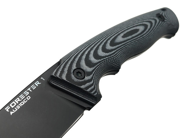 Eagle Knives нож Forester 1 сталь Aus10Co black, рукоять G10 black & grey, ножны Kydex