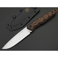 Eagle Knives нож Attacker 1 сталь Aus10Co стоунвош, рукоять G10 black & orange, ножны Kydex Eagle Knives нож Attacker 1 сталь Aus10Co стоунвош, рукоять G10 black & orange, ножны Kydex