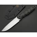 Eagle Knives нож Attacker 1 сталь Aus10Co стоунвош, рукоять G10 black & green, ножны Kydex Eagle Knives нож Attacker 1 сталь Aus10Co стоунвош, рукоять G10 black & green, ножны Kydex