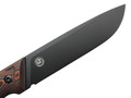 Eagle Knives нож Hunter 1 сталь Aus10Co black, рукоять G10 black & red, ножны Kydex