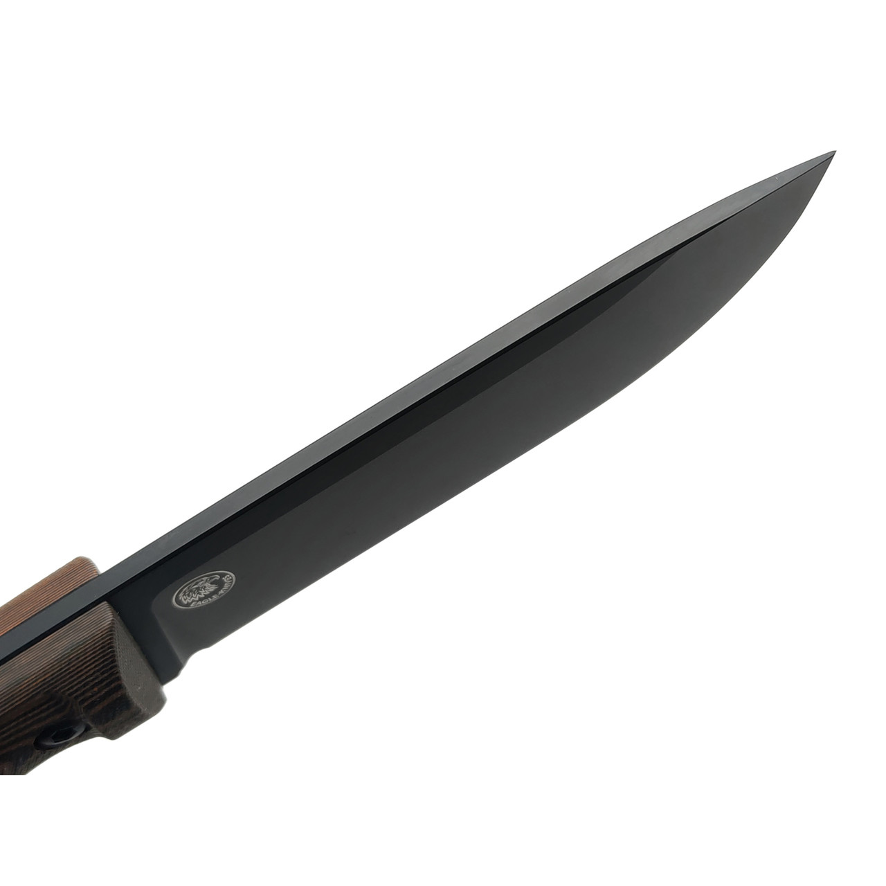 Eagle Knives нож Hunter 2 сталь Aus10Co black, рукоять G10 black & orange, ножны Kydex