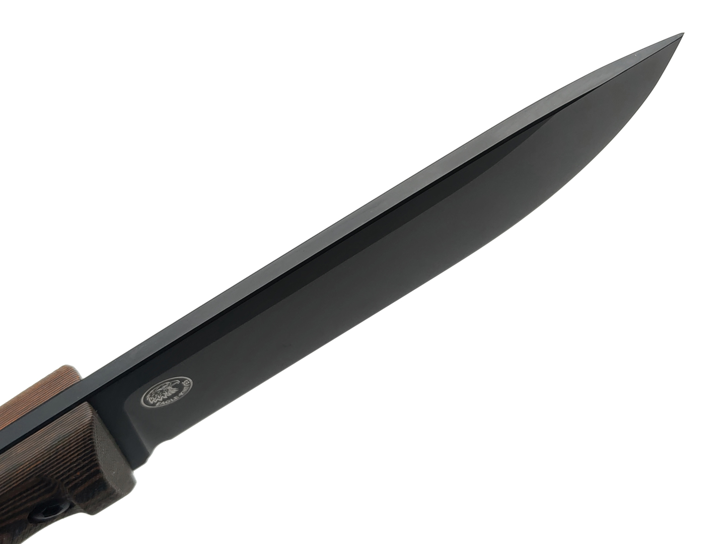 Eagle Knives нож Hunter 2 сталь Aus10Co black, рукоять G10 black & orange, ножны Kydex
