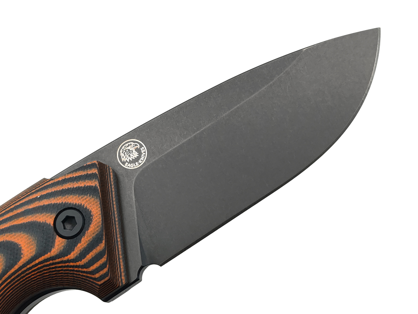 Eagle Knives нож Forester 2 сталь Aus10Co black, рукоять G10 black & orange, ножны Kydex