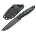 Eagle Knives нож Attacker 1 сталь Aus10Co black, рукоять G10 black & grey, ножны Kydex