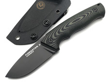 Eagle Knives нож Forester 2 сталь Aus10Co black, рукоять G10 black & green, ножны Kydex