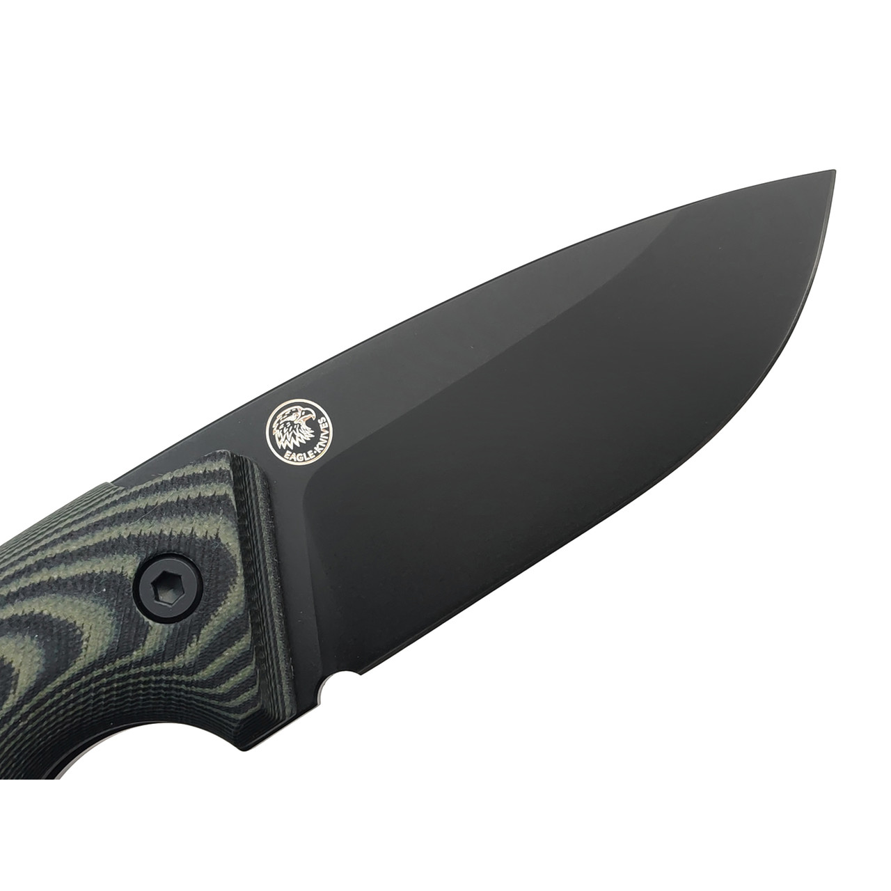 Eagle Knives нож Forester 2 сталь Aus10Co black, рукоять G10 black & green, ножны Kydex
