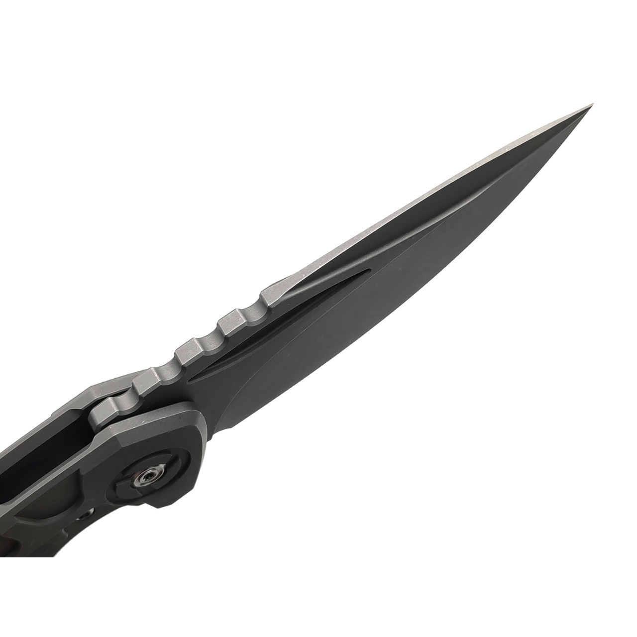 Нож Bestech Buwaya BT2203B сталь M390, рукоять Titanium graphite