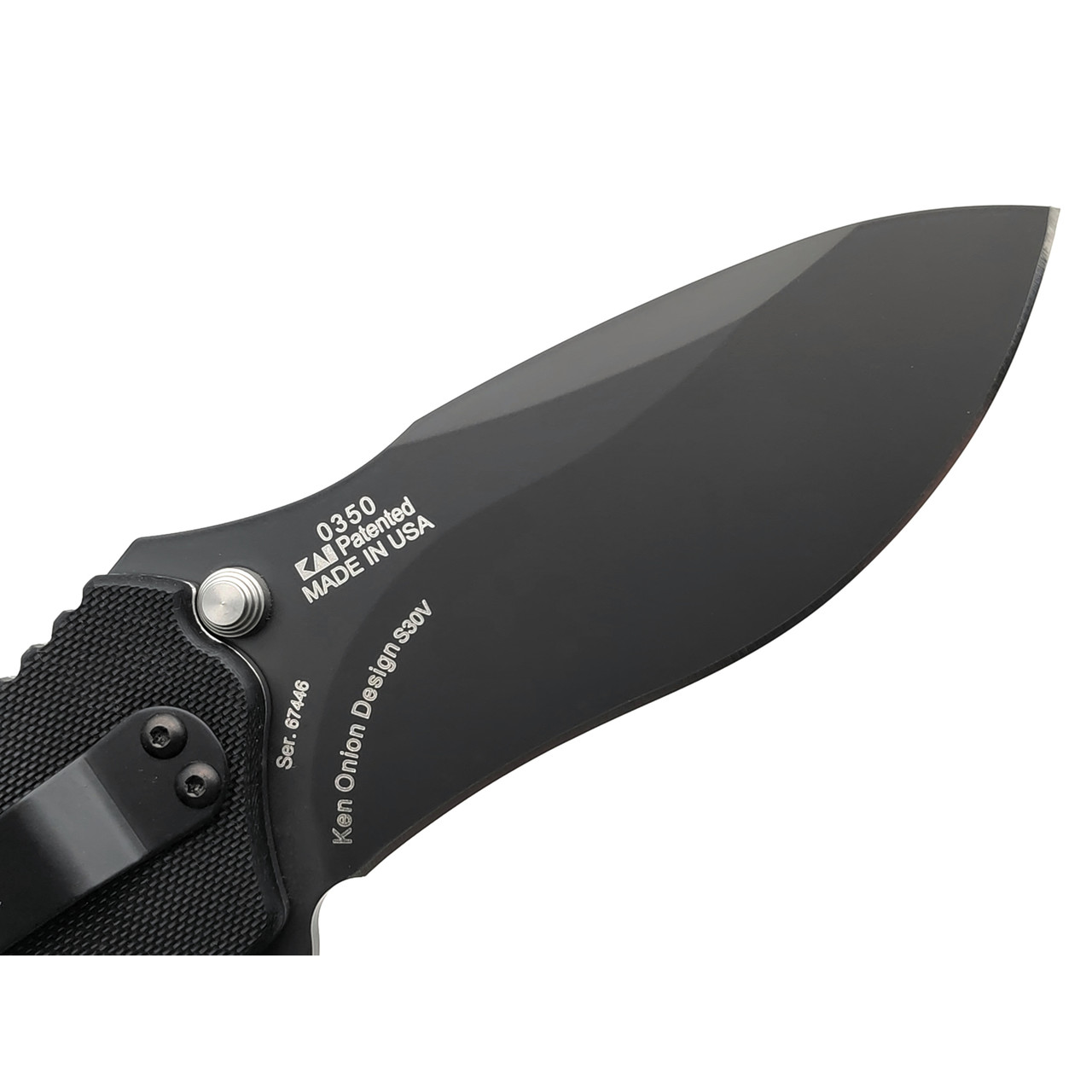 Zero Tolerance нож 0350 сталь CPM S30V DLC, рукоять G10 black