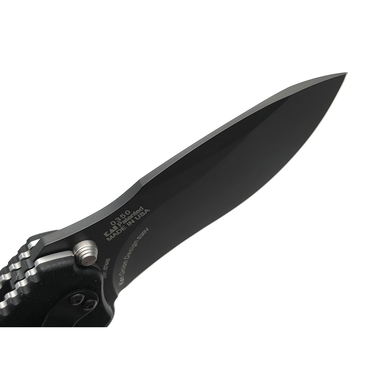 Zero Tolerance нож 0350 сталь CPM S30V DLC, рукоять G10 black