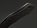 Zero Tolerance нож 0462 сталь CPM 20CV satin, рукоять Titanium, carbon fiber