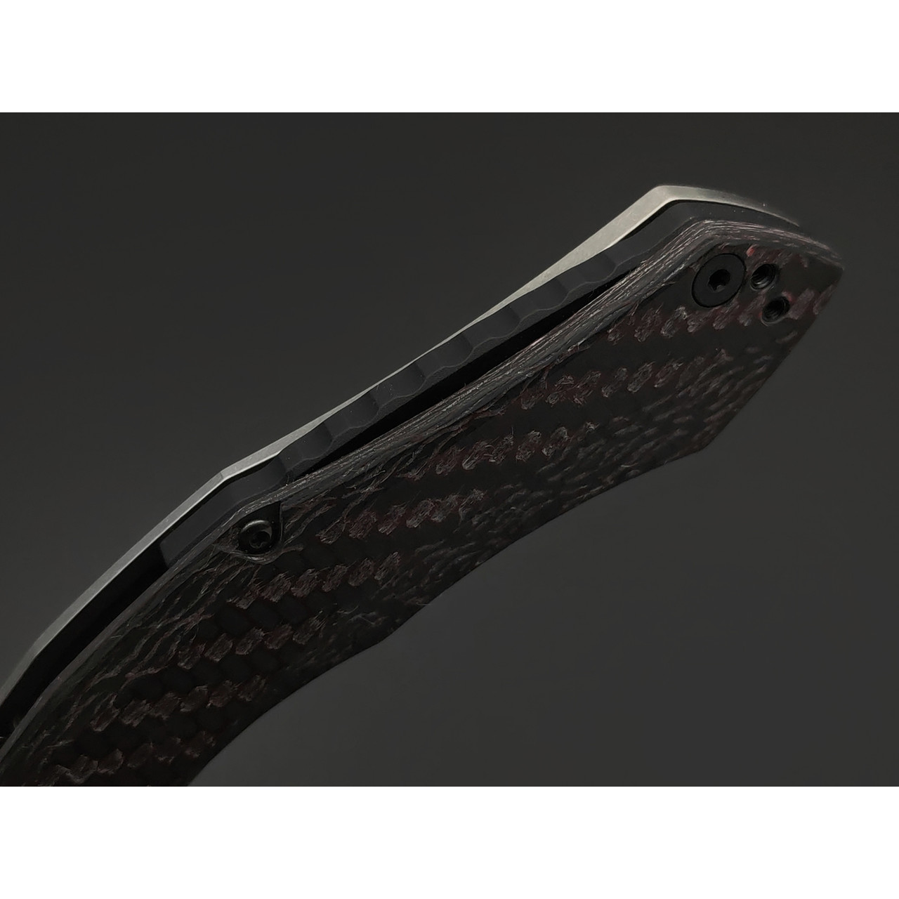 Zero Tolerance нож 0462 сталь CPM 20CV satin, рукоять Titanium, carbon fiber