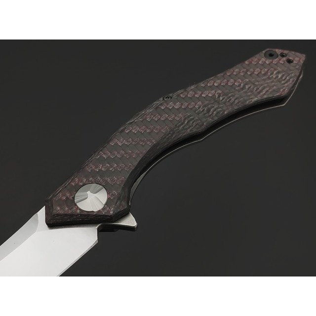 Zero Tolerance нож 0462 сталь CPM 20CV satin, рукоять Titanium, carbon fiber