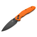 Нож Bestechman Ronan BMK02H сталь 14C28N блэквош, рукоять G10 orange Нож Bestechman Ronan BMK02H сталь 14C28N блэквош, рукоять G10 orange