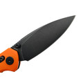 Нож Bestechman Ronan BMK02H сталь 14C28N блэквош, рукоять G10 orange Нож Bestechman Ronan BMK02H сталь 14C28N блэквош, рукоять G10 orange