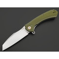 Нож CJRB Barranca J1909-GNF сталь D2, рукоять G10 green