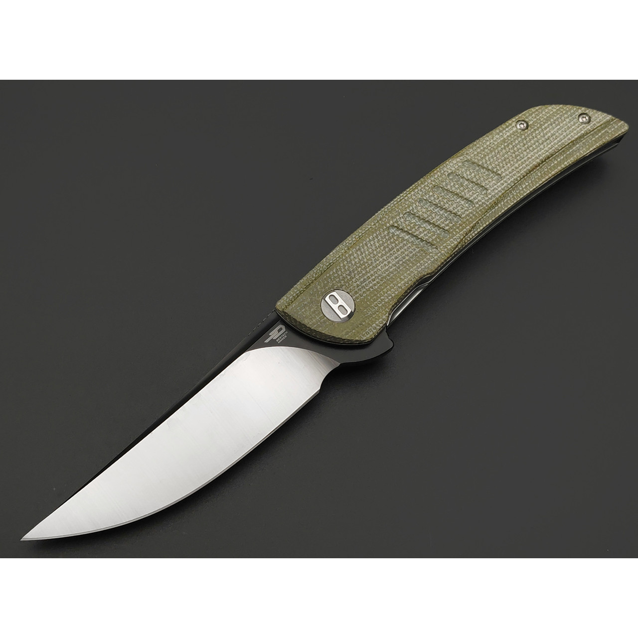 Нож Bestech Swift BG30A-2 сталь D2 satin, рукоять Micarta green