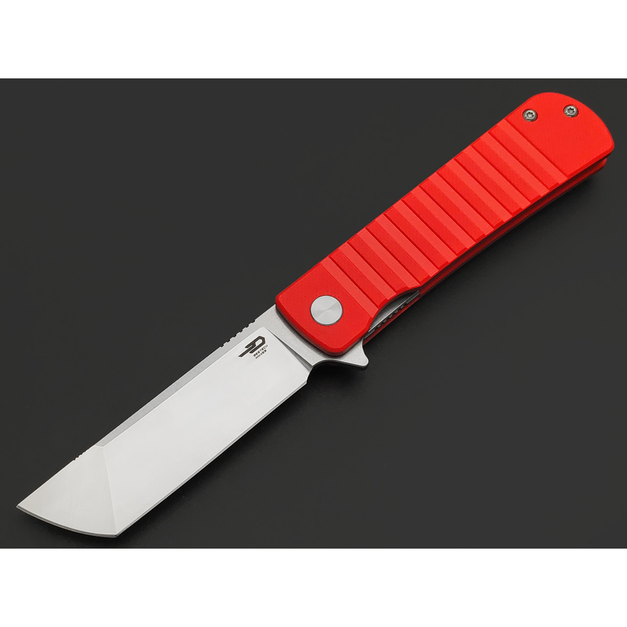 Нож Bestech Titan BG49A-3 сталь D2 satin, рукоять G10 red