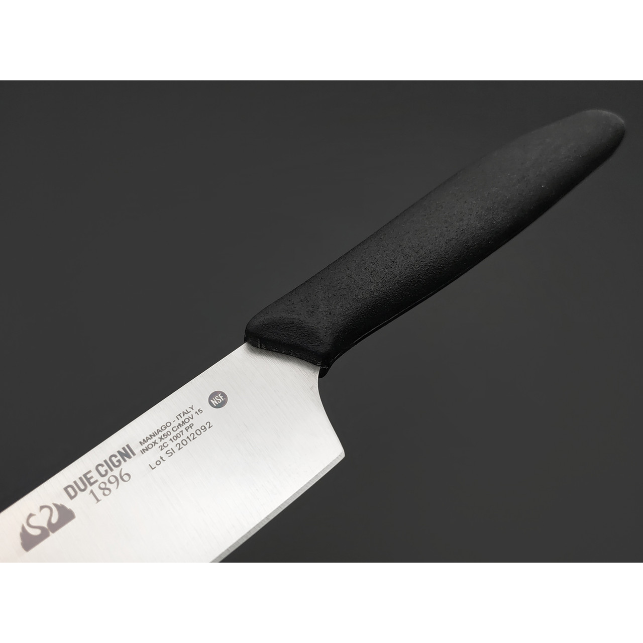 Кухонный нож Due Cigni Meat slicer 15 см 2C 1007 PP сталь X50CrMoV15, рукоять Polypropylene black