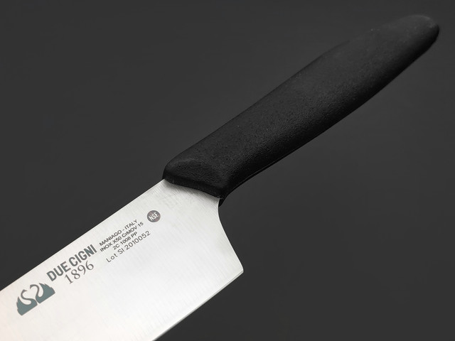 Кухонный нож Due Cigni Chef 15 см F2C 1008 РР сталь X50CrMoV15, рукоять Polypropylene black