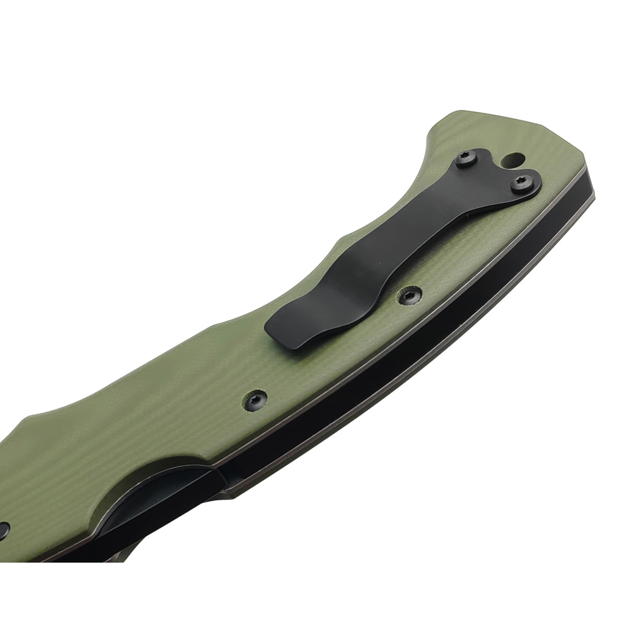 Нож Cold Steel 5-Max FL-50MAX сталь S35VN блэквош, рукоять G10 olive