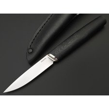 Кметь нож КМ-026 Шило сталь Elmax, Рукоять микарта, мельхиор