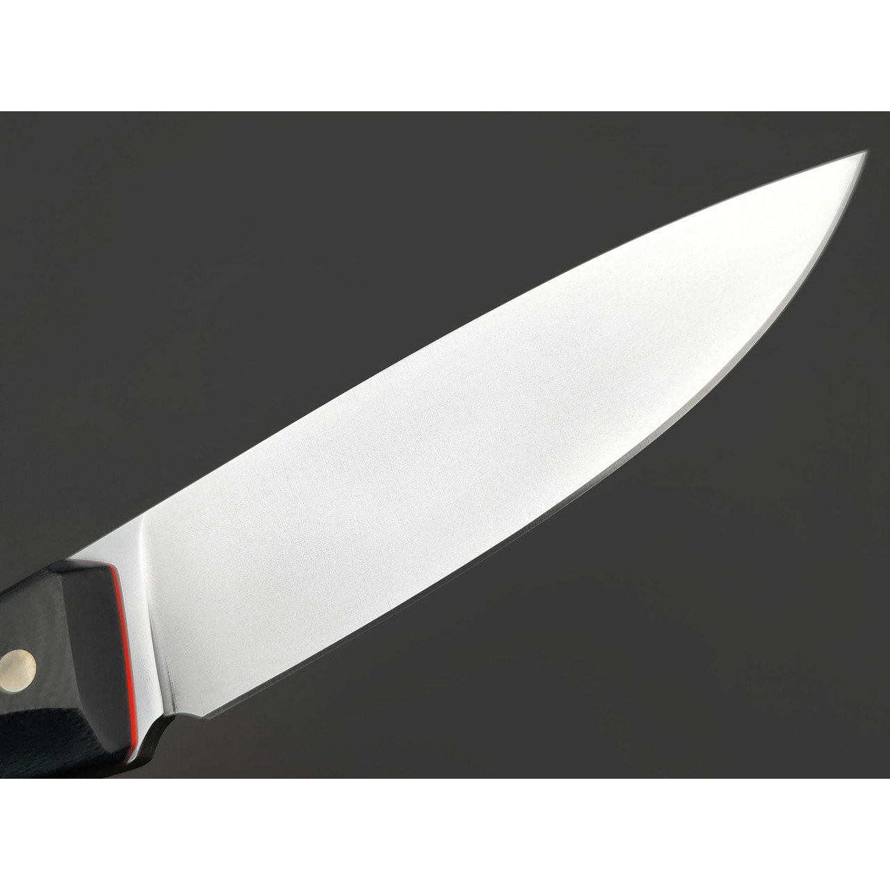 Кметь нож КМ-011 Хаунд ЦМ сталь Vanadis 8 Хром, Рукоять G10 black & red