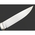 Кметь нож КМ-035 Фокс сталь M398, Рукоять карельская берёза, мельхиор Кметь нож КМ-035 Фокс сталь M398, Рукоять карельская берёза, мельхиор