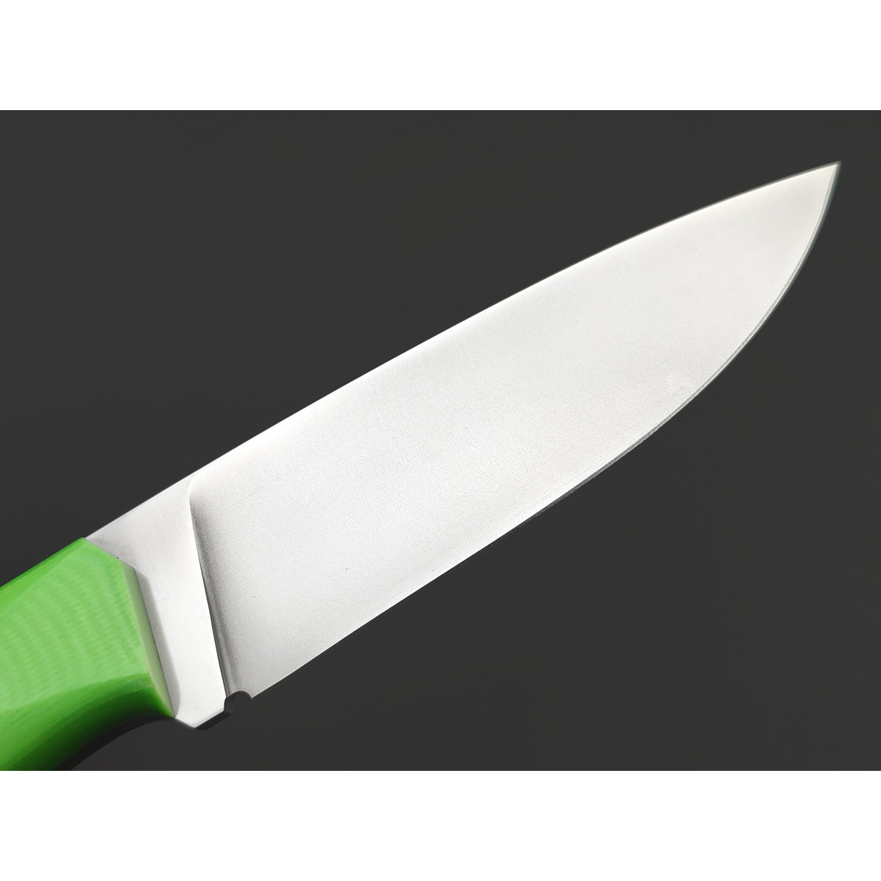 Кметь нож КМ-048 Малыш ЦМ сталь 95Х18, Рукоять G10 green