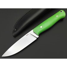 Кметь нож КМ-048 Малыш ЦМ сталь 95Х18, Рукоять G10 green