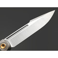 TuoTown складной нож Fin TFI-MJ сталь M390 satin, рукоять Titanium TC4 Grey, Crystal Titanium TuoTown складной нож Fin TFI-MJ сталь M390 satin, рукоять Titanium TC4 Grey, Crystal Titanium