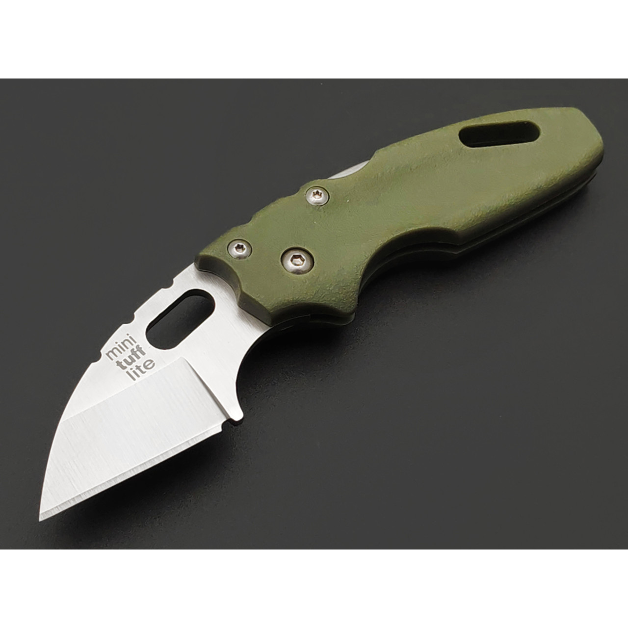 Нож Cold Steel Mini Tuff Lite Plain Green 20MTGD сталь 4034SS, рукоять Griv-Ex