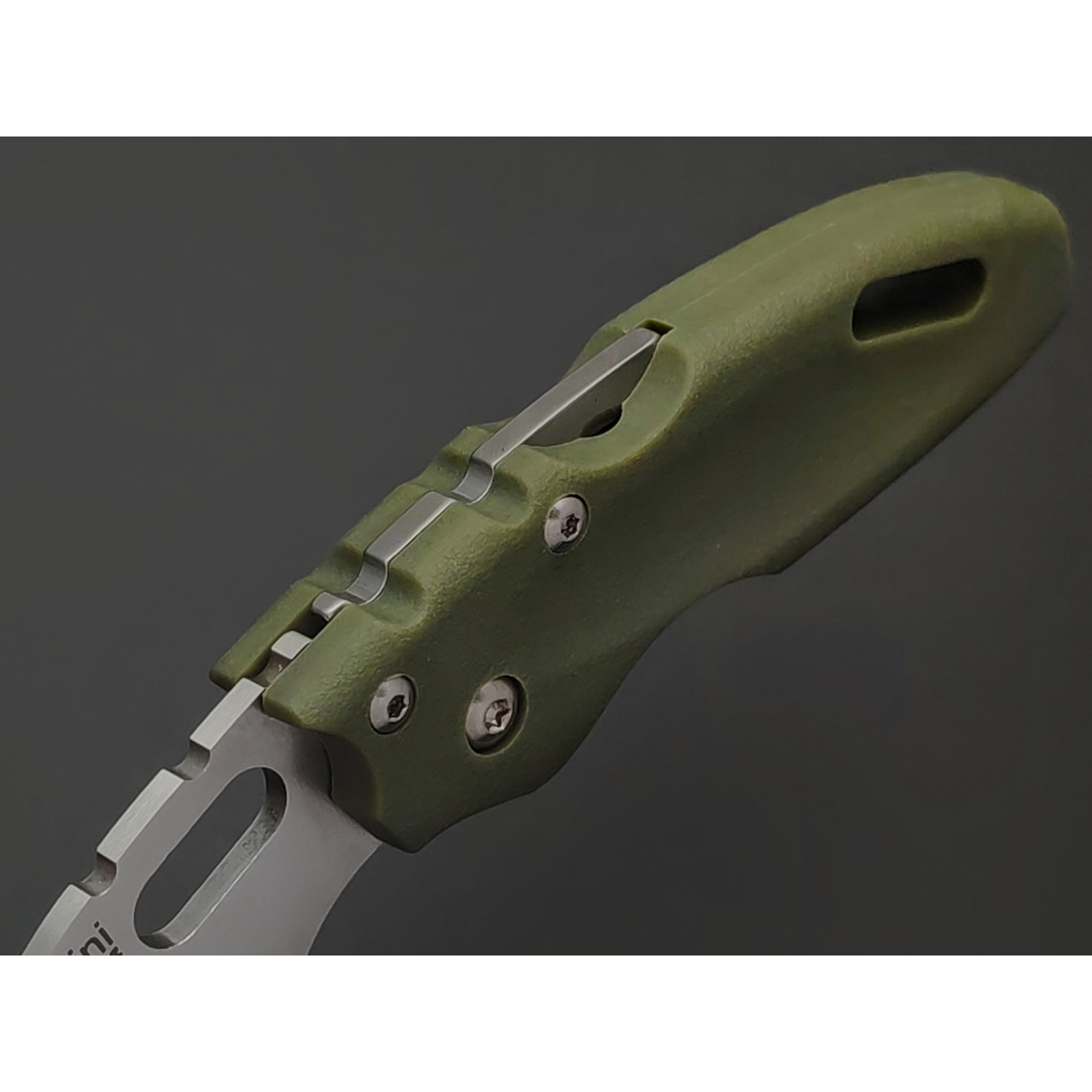 Нож Cold Steel Mini Tuff Lite Plain Green 20MTGD сталь 4034SS, рукоять Griv-Ex