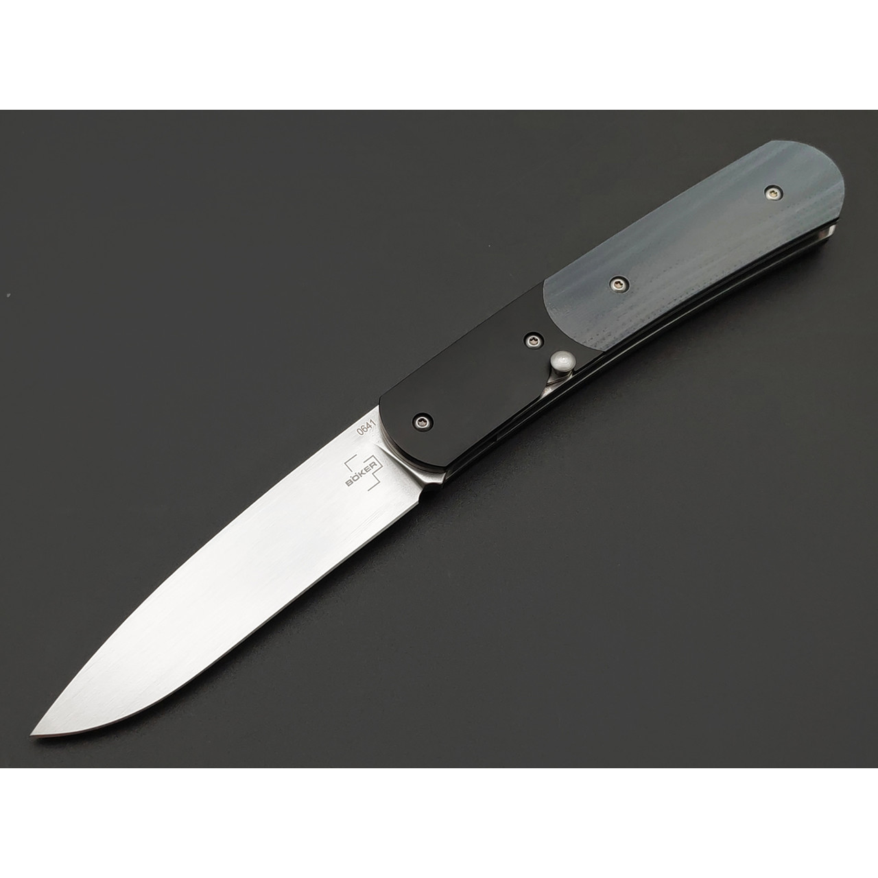 Нож Boker Plus DogLeg Auto 01BO477 сталь D2, рукоять G10, сталь