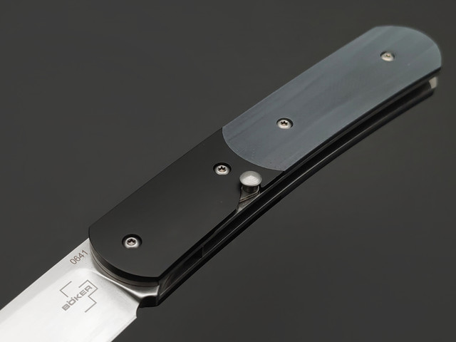 Нож Boker Plus DogLeg Auto 01BO477 сталь D2, рукоять G10, сталь