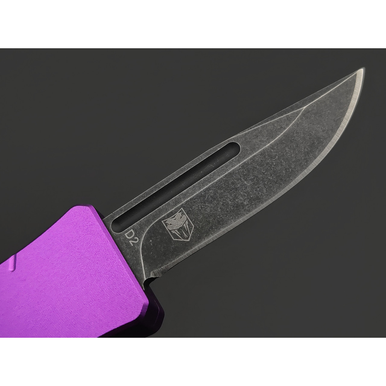 Нож Boker Plus USB OTF Purple 06EX277 сталь D2 блэквош, рукоять Aluminum 6061-T6