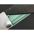 Daggerr нож Cardknife Green сталь 8Cr13MoV, рукоять Carbon fiber, titanium Daggerr нож Cardknife Green сталь 8Cr13MoV, рукоять Carbon fiber, titanium