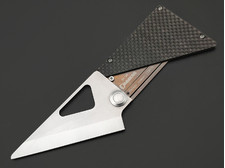 Daggerr нож Cardknife Bronze сталь 8Cr13MoV, рукоять Carbon fiber, titanium